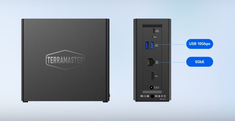 TerraMaster lance le F4 SSD, un NAS 4 baies 100 % SSD pour la maison