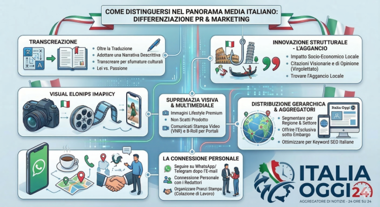 Come Padroneggiare le PR in Italia: Differenziare la Scrittura e la Distribuzione dei Comunicati Stampa